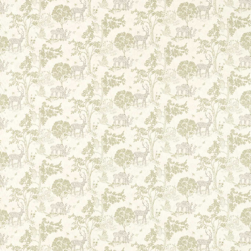 Rivington Woodland Sage Matt Oilcloth Table Cloth
