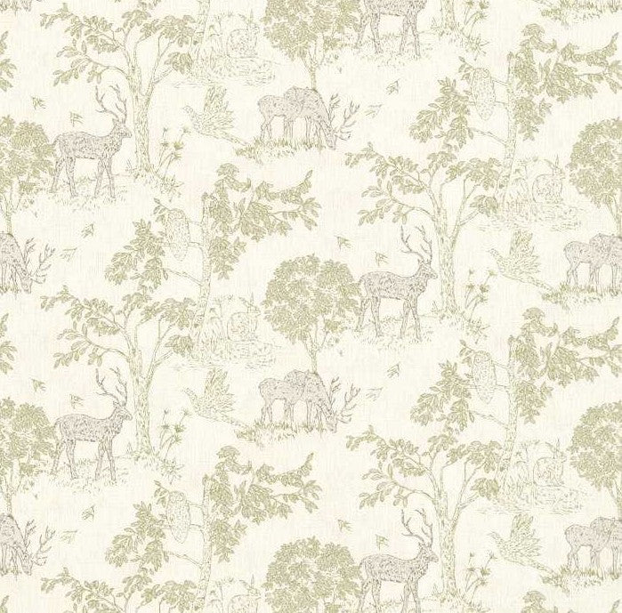 Rivington Woodland Sage Matt Oilcloth Table Cloth