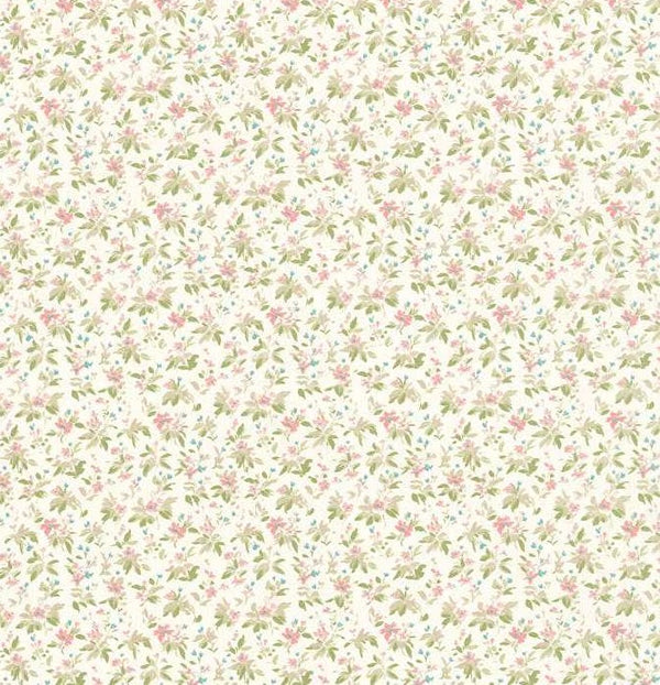 Thetford Blush Pink  Floral Oilcloth Table Cloth
