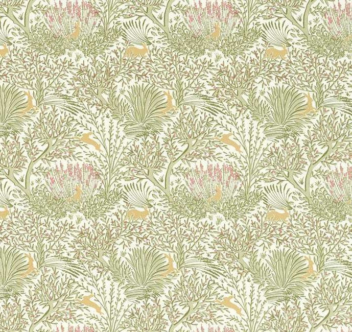 Wilderwood Sage Green Oilcloth Tablecloth