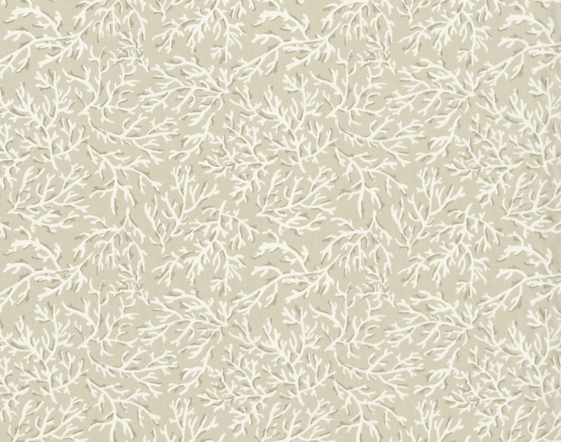 Marine Coral Pebble Beige Matt Oilcloth Table Cloth