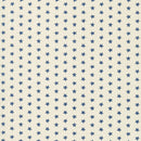 Seastar Natural and Navy Blue Star Fish Matt Oilcloth Table Cloth