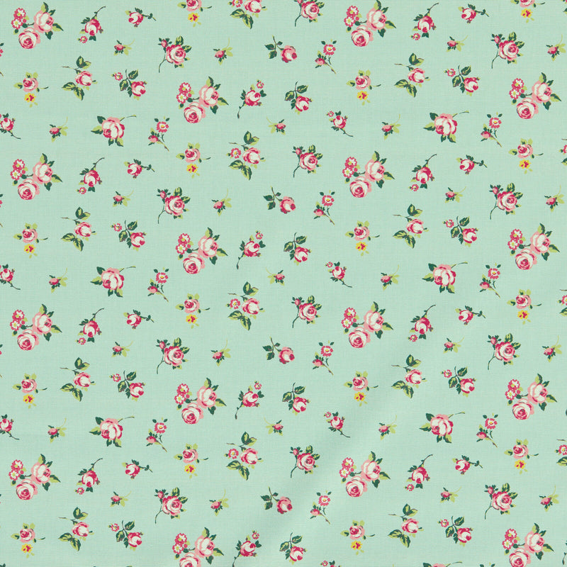 Rosebud Mineral Matt Oilcloth Tablecloth