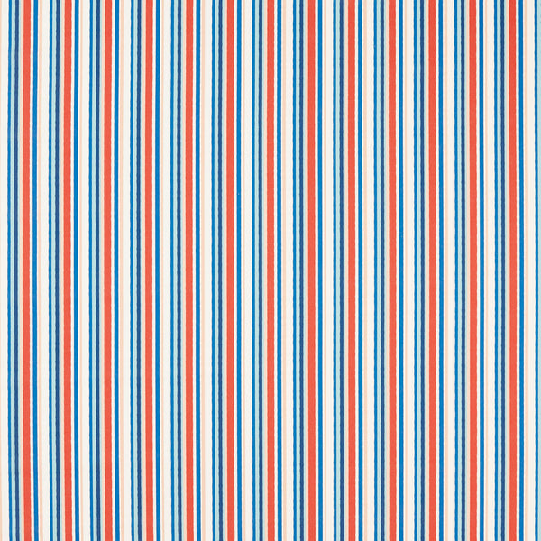 Tutti Fruity Stripe Midnight Spice Matt Oilcloth Tablecloth