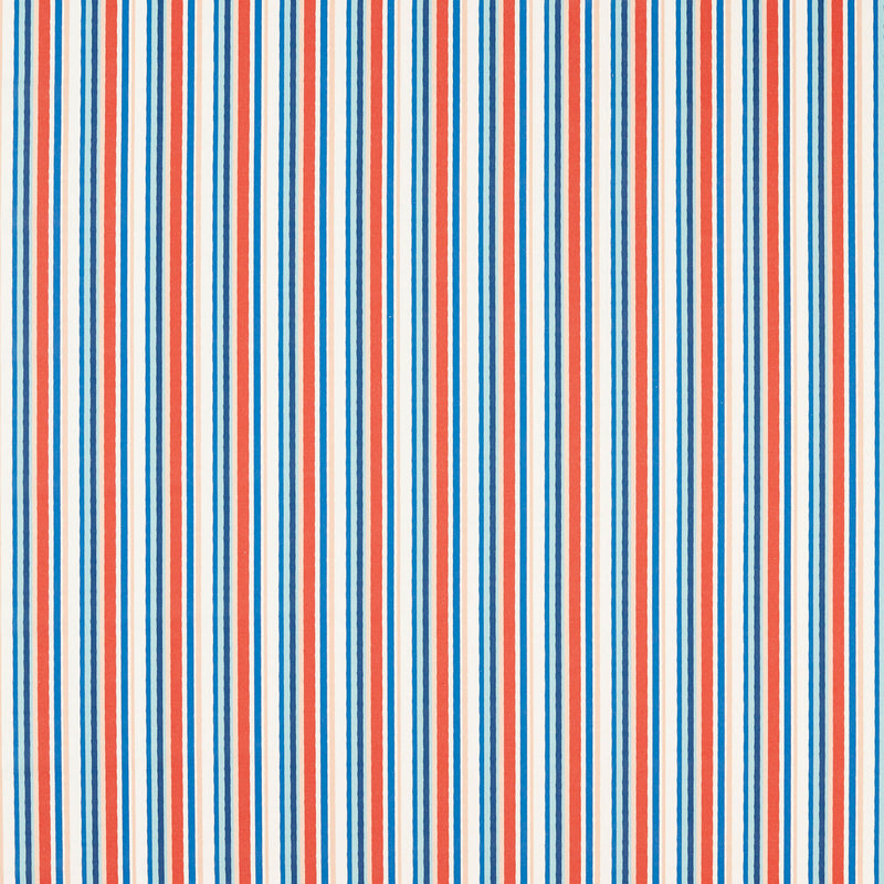 Tutti Fruity Stripe Midnight Spice Matt Oilcloth Tablecloth