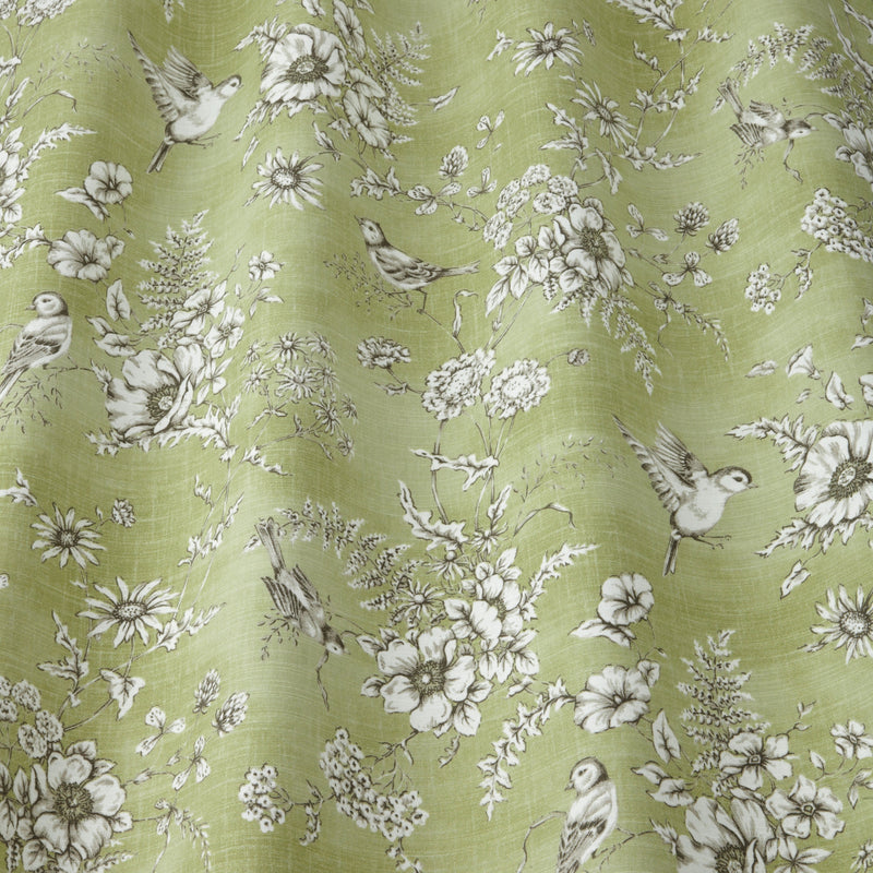 Finch Toile Willow Oilcloth Tablecloth Smd iliv