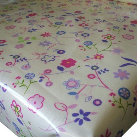 Florie Lavender Oilcloth Tablecloth