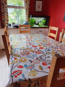 Folki Scandi Spice Oilcloth Sold by the Metre