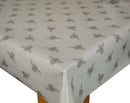 Fryetts Bees Linen Oilcloth Tablecloth