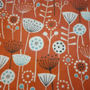 Fryetts Bergen Burnt Orange Oilcloth Tablecloth