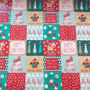 Fryetts Ho Ho Ho Festive Christmas Oilcloth Tablecloth
