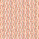 Fryetts Round PVC Tablecloth Spotty Burnt Orange Oilcloth 132cm