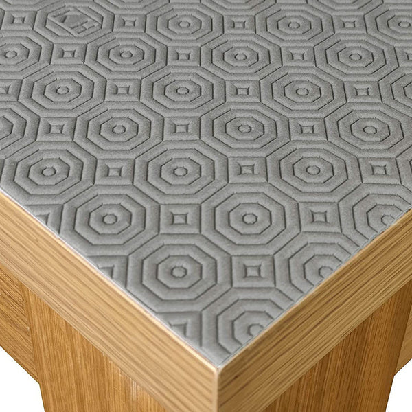 Grey Table Protector Heat Resistant 90cm wide