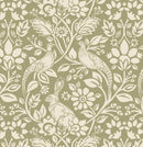 Heathland Moss Green Oilcloth Tablecloth Smd iliv