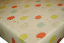 Hedgehogs Oilcloth Tablecloth by Fryetts
