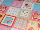 Home Sweet Home Bright Oilcloth Tablecloth Clarke and Clarke