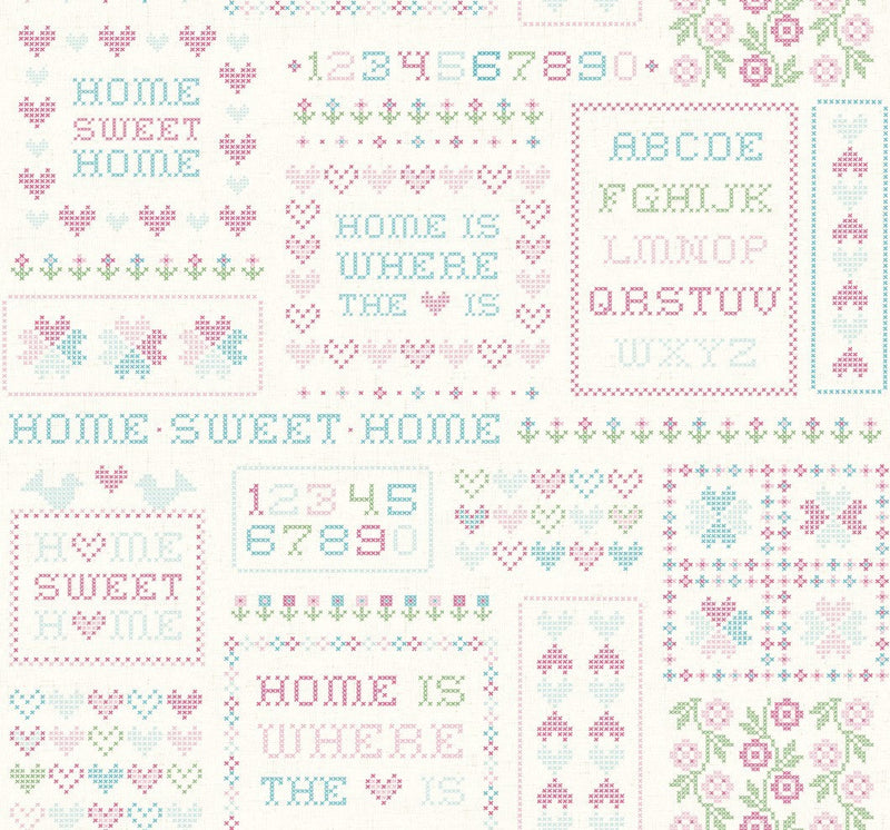 Home Sweet Home Oilcloth Tablecloth Fryetts Fabrics