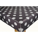 Hotspot Slate  PVC Vinyl Wipe Clean Tablecloth  100cm x 140cm Warehouse Clearance