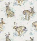 Hurtling Hares Voyage Oilcloth Tablecloth