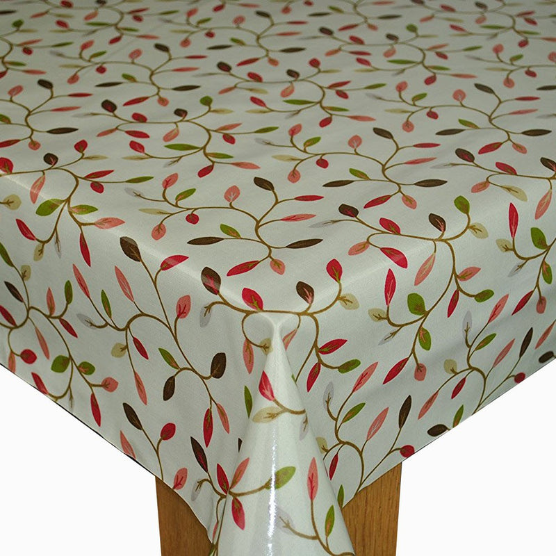 Juliet Trailing Leaves Oilcloth Tablecloth