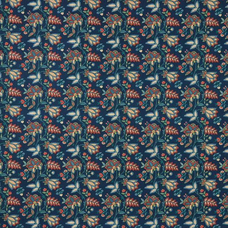 Maharashi Tapestry Midnight Blue Oilcloth Tablecloth by I-Liv
