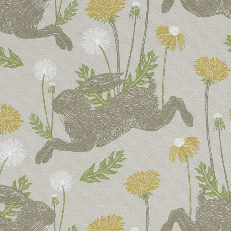 March Hare Linen Oilcloth Tablecloth by Clarke and Clarke