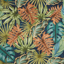Mystique Amazon Leaves Oilcloth Tablecloth i-Liv 100cm x 132cm Warehouse Clearance
