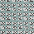 Moo Moo Cow Aqua Oilcloth Tablecloth Smd iliv