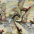 Tapestry Horse and Hounds Hunting Fabric for Curtains Craft and Upholstery