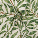 Tapestry Willow Boughs Sage Green Fabric for Curtains Craft and Upholstery