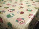 Owl PVC Oilcloth Tablecloth by Fryetts