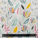 Rainbow Meadow PVC Vinyl Oilcloth Tablecloth