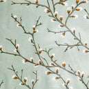 Pussy Willow Sage Green  PVC Vinyl Oilcloth Tablecloth