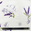 Lavender PVC Vinyl Oilcloth Tablecloth