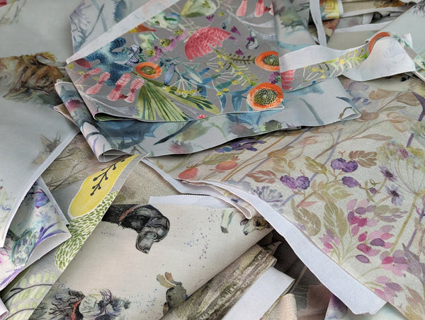 2 kg Bag of Voyage Maison Cotton Oilcloth Offcuts and Remnants for Crafts-Warehouse Clearance