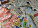 2 kg Bag of Fryetts Fabrics Cotton Oilcloth Offcuts and Remnants for Crafts-Warehouse Clearance