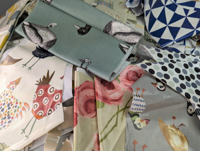 2 kg Bag of Prestigious Cotton Oilcloth Offcuts and Remnants for Crafts-Warehouse Clearance