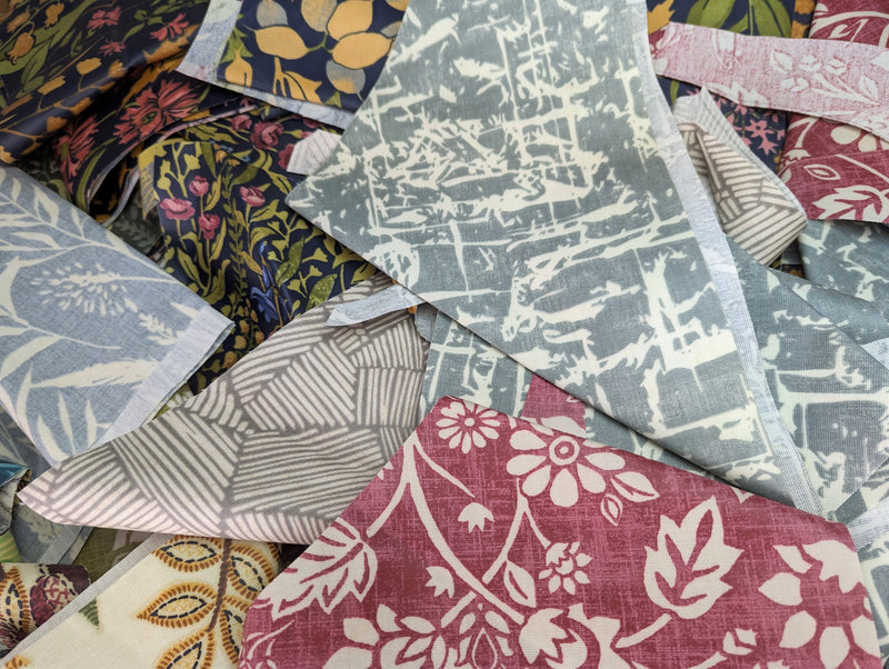 2 kg Bag of i-Liv SMD Cotton Oilcloth Offcuts and Remnants for Crafts-Warehouse Clearance
