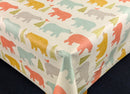 Forest Bears Oilcloth Tablecloth Fryetts Fabrics