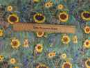 Sunflower Gustav Klimt Outdoor Waterproof Digital Fabric UV Resistant 150cm wide