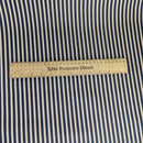 Watergate Navy and Cream Stripe Outdoor Waterproof Fabric UV Resistant 150cm wide
