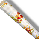 Christmas Traditional Scene PVC Vinyl Tablecloth 140cm x 20 Metres Roll
