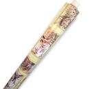 Wildlife Green Vinyl Tablecloth Roll 20 Metres x 140cm Full Roll