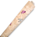 Leaves Butterflies Beige Vinyl Tablecloth Roll 20 Metres x 140cm Full Roll