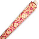 Pink & Gold Damask Vinyl Tablecloth Roll 20 Metres x 140cm Full Roll