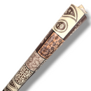 Mocha Choca Brown Vinyl Tablecloth Roll 20 Metres x 140cm Full Roll