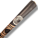 Brown Swirl Vinyl Tablecloth Roll 20 Metres x 140cm Full Roll