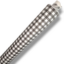 Small Black White Check Vinyl Tablecloth Roll 20 Metres x 140cm Full Roll