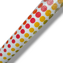 Big Multi Dot Spot PVC Vinyl Tablecloth 18 Metres x 140cm Warehouse Clearance