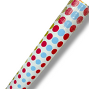Big Multi Dot Spot PVC Vinyl Tablecloth 18 Metres x 140cm Warehouse Clearance